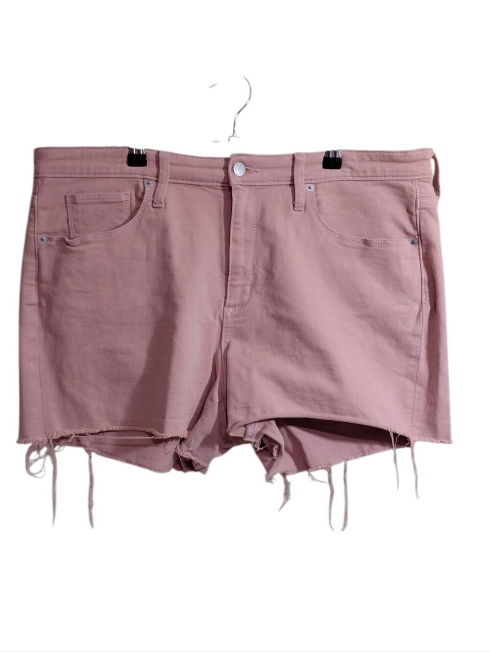 Universal Thread Dusty Pink Frayed Hem Denim Shorts